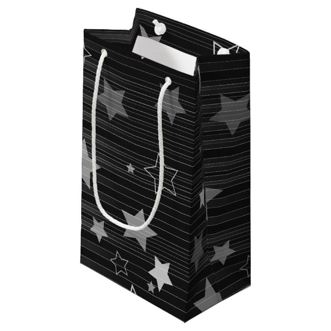 Black Stars Mönster (Framsidan Vinklad)