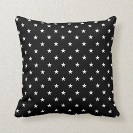 Black Stars Pillow Kudde
