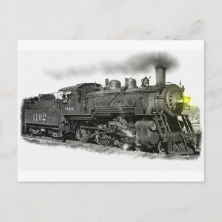 Black Steam Vykort