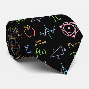 Black STEM Neck Tie Slips