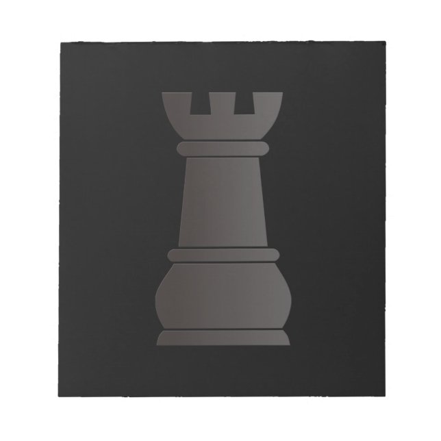 Black sten chess biet anteckningsblock (Framsida)