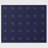 Black Sten Deep Blue Classic Unik Monogram