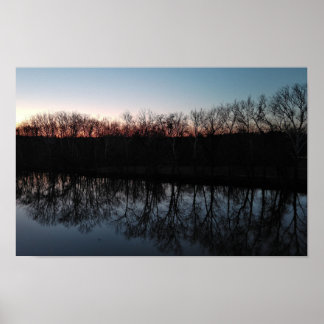 Black Sten Sanctuary Sunrise Poster