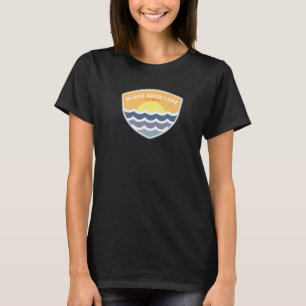 Black Sten Sjö Georgia Ga Sunset Vacation Souveni T Shirt