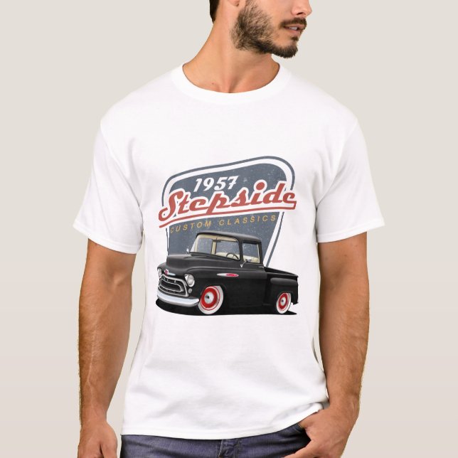 Black Stepside Classics T Shirt (Framsida)