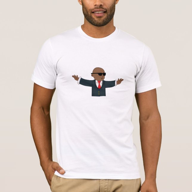 Black Stonk Guy T Shirt (Framsida)