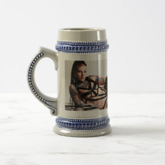 Black Strappy Coffee Mugg