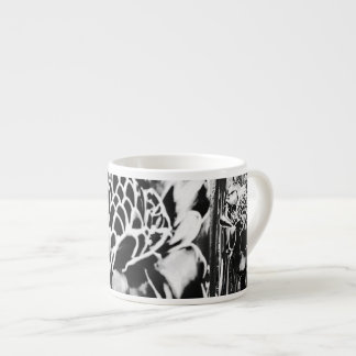 Black Strawberry Cappuccino/Espresso Porcelain Mug Espressomugg