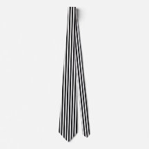 Black Streck Tie
