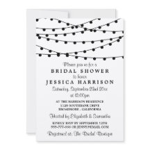 Black String Ljus på Möhippan Rustic Kraft