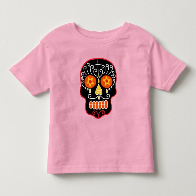 Black Sugar Skull Tröja (Framsida)