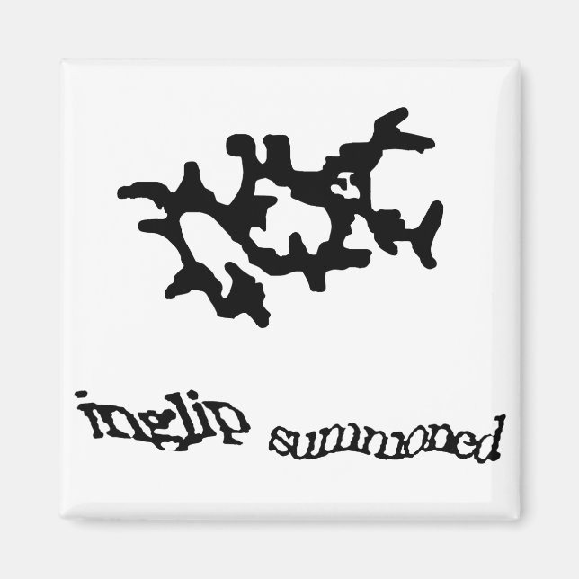 Black Summoning Weedalua Magnet (Framsidan)