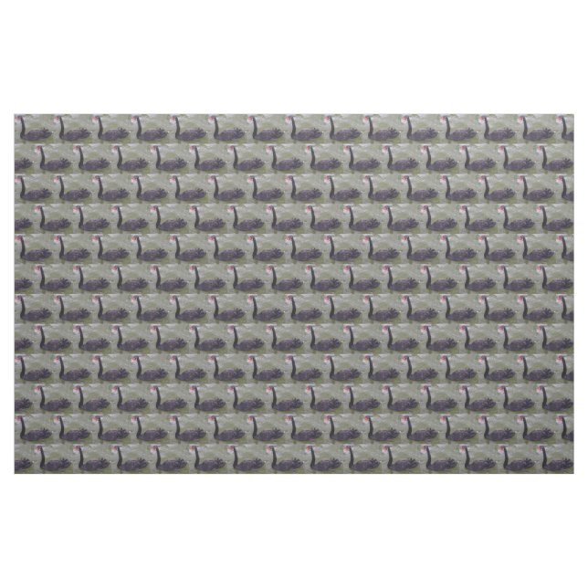 Black Svan Fabric Tyg (Yard)