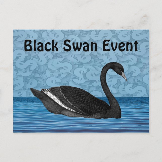 Black Svan, händelse Vykort (Framsida)