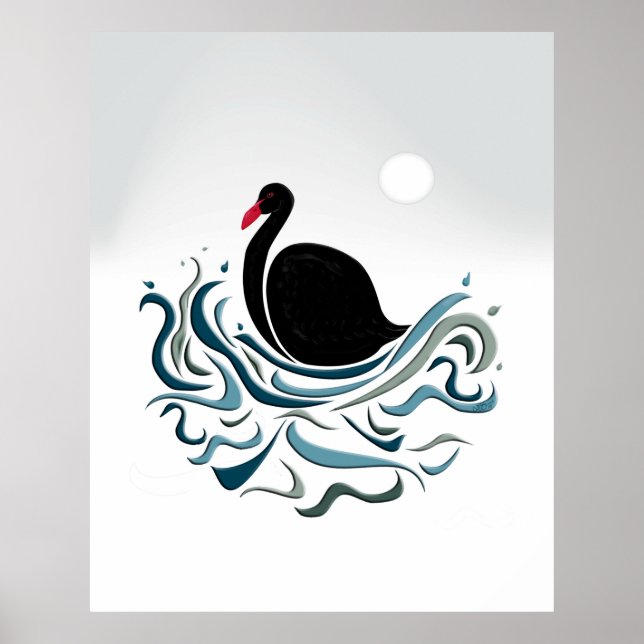Black Svan Poster (Framsidan)