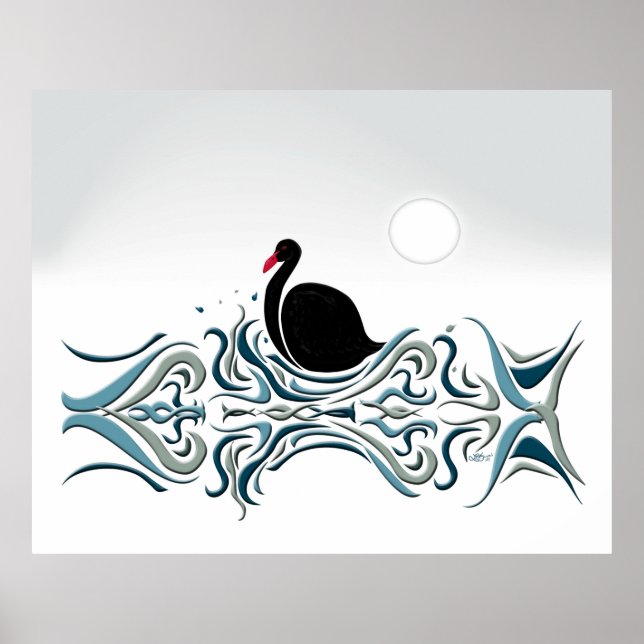 Black Svan Poster (Framsidan)