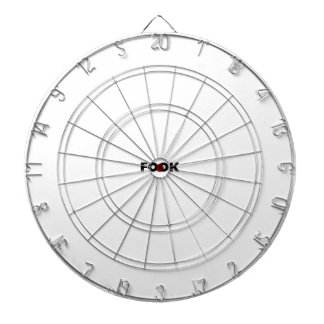 Bläck svart på vitt ritbord darttavla