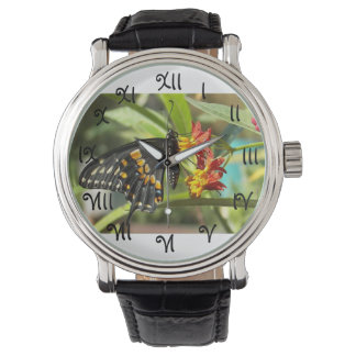 Black Swallowtail Butterfly #2-watch Armbandsur