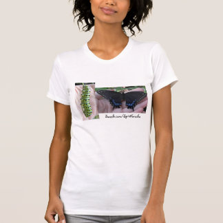 Black Swallowtail Catercolumn/Butterfly-tshirt T Shirt