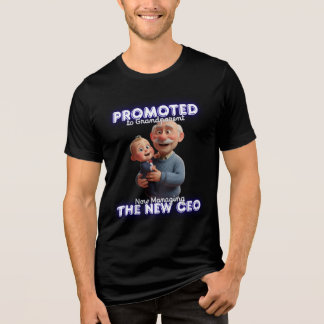 Black Sweatshirt | Promoted to Grandpa | Hilarious T Shirt