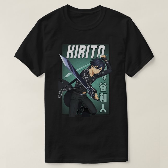 Black Swordsman T Shirt (Design framsida)