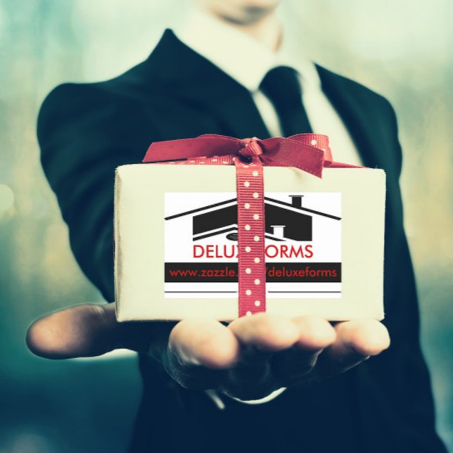 Black Tak Rektangulärt Klistermärke (Skapare uppladdad)