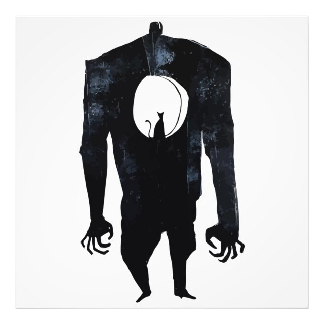 Bläck Talking Fantasy V06 En katt från helvetet Fototryck (Framsidan)