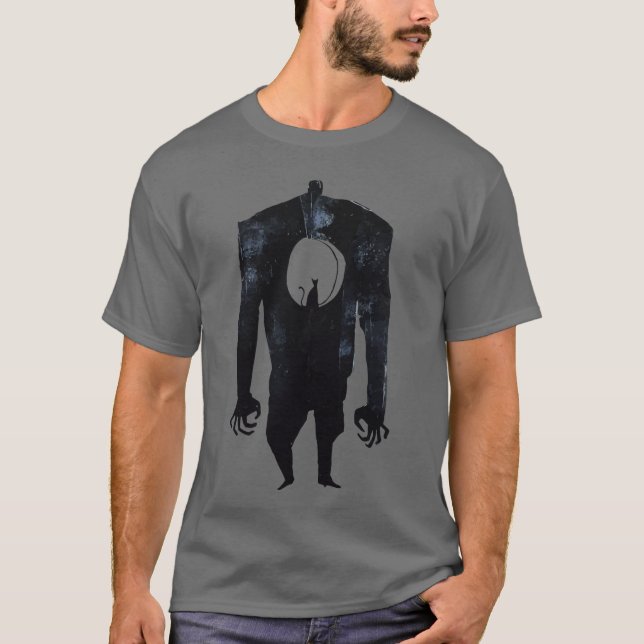 Bläck Talking Fantasy V06 En katt från helvetet T Shirt (Framsida)
