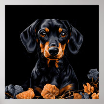 Black & Tan Dachshund