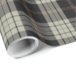 Black Tan Ecru Red Tartan Play Presentpapper