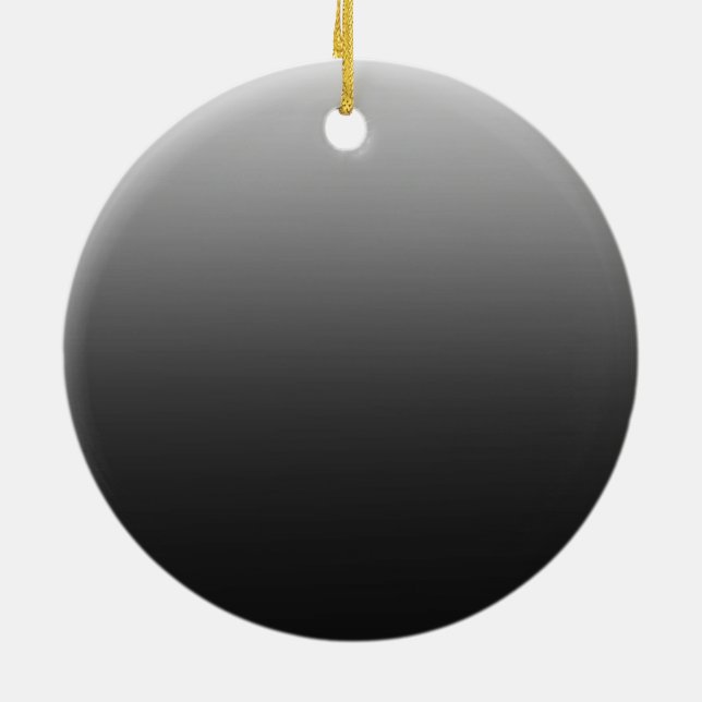 Black Tapet Julgransprydnad Keramik (Baksidan)