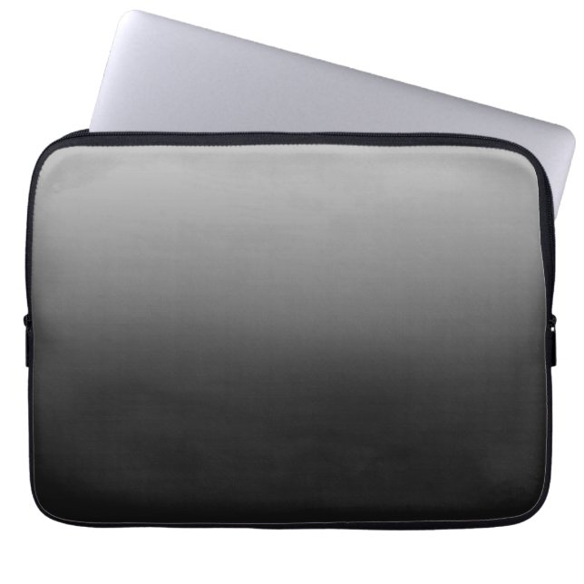 Black Tapet Laptop Sleeve (Framsidan)