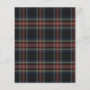 Black Tartan Papprare Lakan