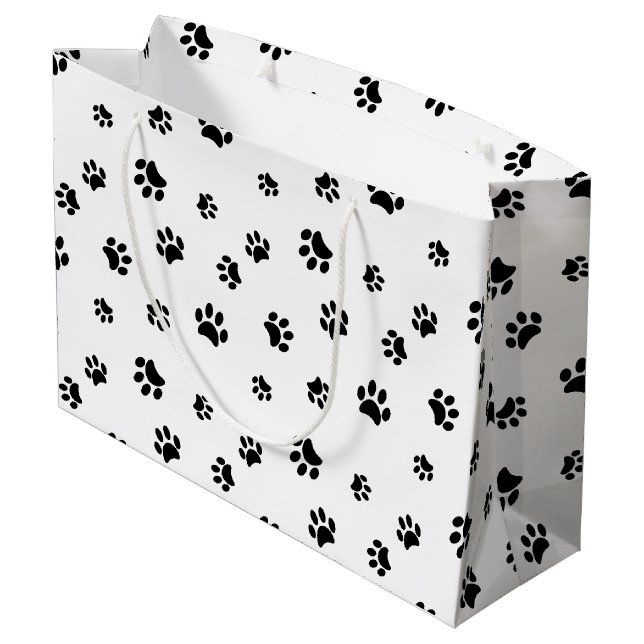 Black Tass avtryck Mönster (Baksidan Vinklad)