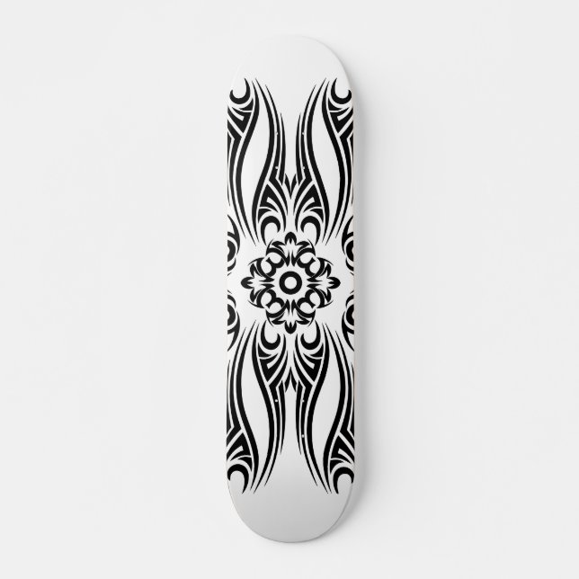 Black Tattoo Tribal 1 Skateboard Bräda 21,5 Cm (Framsida)