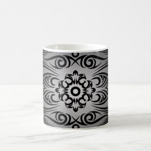 Black Tattoo Tribal 1 Svart toningIN Kaffemugg