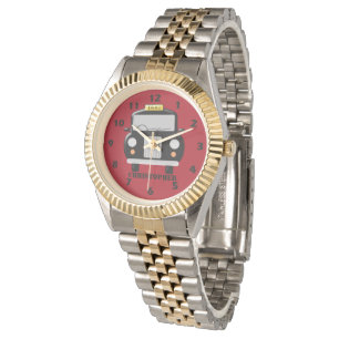 Black Taxi Design Armbandsur