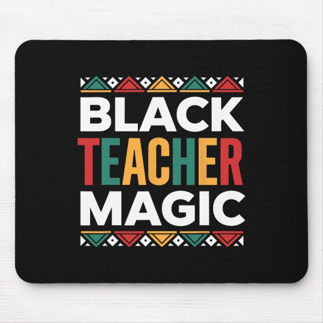 Black Teacher Magic Black History Month African Am Musmatta (Framsidan)