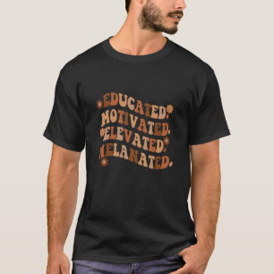 Black Teacher Magic Teacher Black History Månad T Shirt
