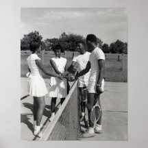 Black Tennis Players