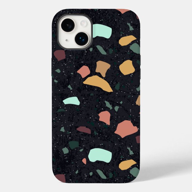 Black Terrazzo Mönster (Baksida)