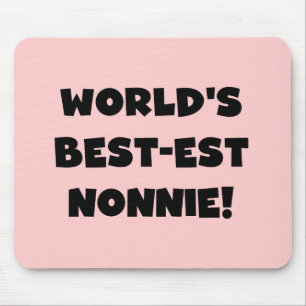 Black Text World's Best Nonnie Gifts Musmatta