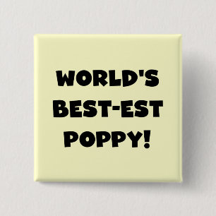 Black Text World's Best Poppy Gifts Knapp