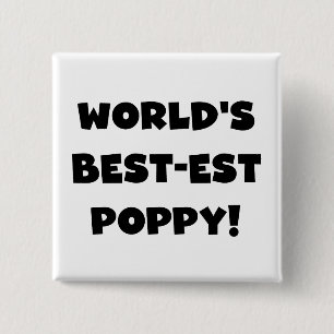 Black Text World's Best Poppy Gifts Knapp