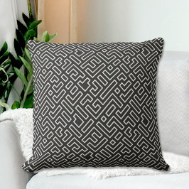 Black Throw Pillow Kudde