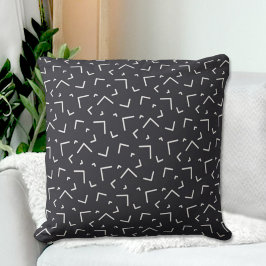 Black Throw Pillow Kudde