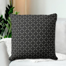 Black Throw Pillow Kudde