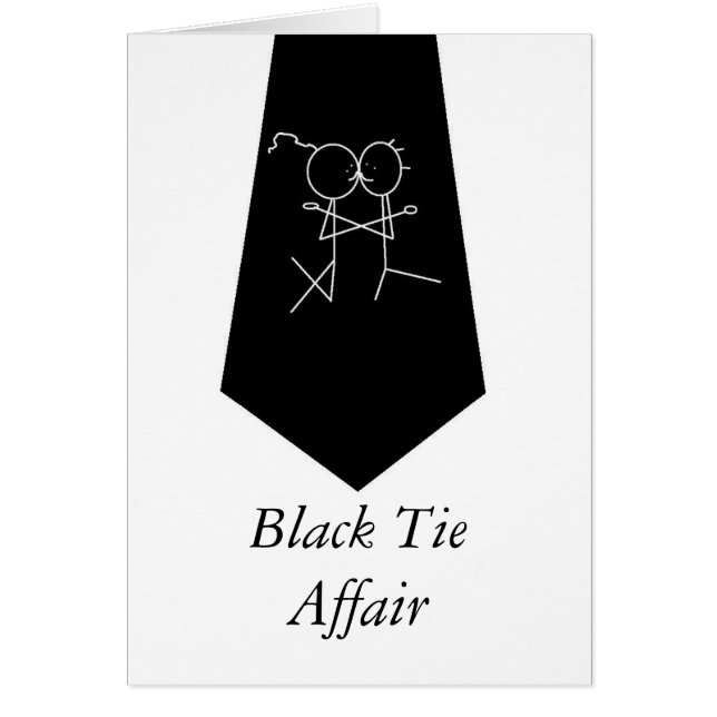 Black Tie Affair OBS Kort (Framsidan)