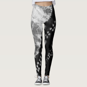 Black Tie Dye Leggings
