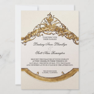 Black Tie Elegance 2, inbjudan till Golden Wedding